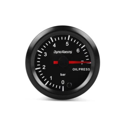 2" 52mm 7 Colors LED Car Oil Pressure Gauge 0-7 BAR Oil Press Meter With Sensor - Image 1 of 4