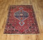 Persain Antique Handmade Carpet Rug Oriental Wool Traditional Rug 167 X 104 Cm