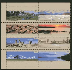 Argentina Scott #2248 MNH SHEET Landscapes CV$14+ 459718 - Picture 1 of 1