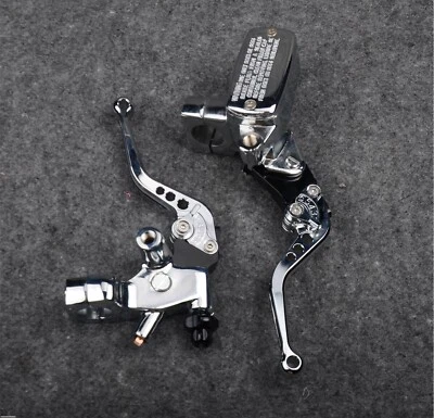 Palancas de embrague cilindro maestro de freno de 1"" EE. UU. para Kawasaki Vulcan EN 500 VN 800 900 Foto 1 de 4