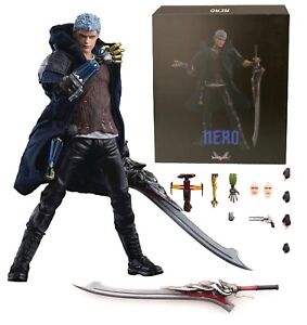 White 1/12 scale Devil May Cry Vergil Chair Model For 6 Action Figure