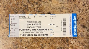 JON BATISTE Ticket Stub 2/20/2024 Paramount Theatre Denver, CO - Picture 1 of 2
