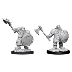 D&D Nolzurs Marvelous Unpainted Miniatures Male Dwarf Fighter - Picture 1 of 3