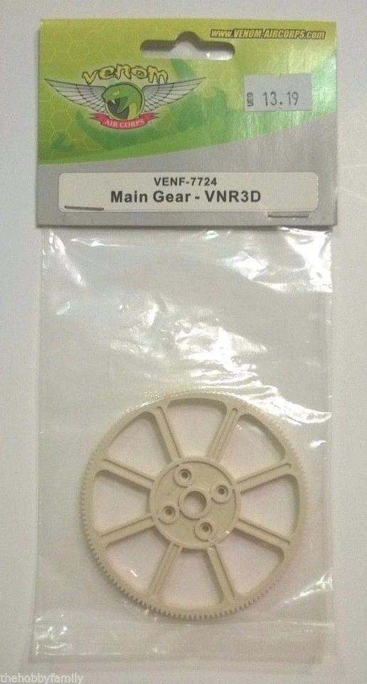 VENOM Main Gear VNR3D VENF-7724 RC Radio Controlled Part NEW - Image 1 of 1