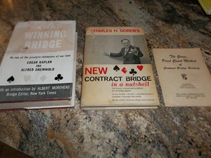 New Contract Bridge in a Nutshell Charles Goren & How To Play Winning Bridge - Picture 1 of 13