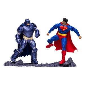 Mc Farlane DC Multiverse - Pack 2 figurines Superman Vs Armored Batman (The Dark - Picture 1 of 12