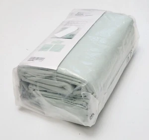 Ikea DVALA Sheet Set QUEEN BED Mint Green FLAT, FITTED & 2 PILLOWCASES 60” X 80” - Picture 1 of 8