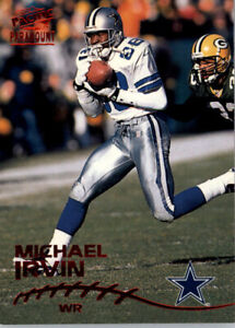 1998 Pacific Paramount RED Football #59 Michael Irvin - Dallas Cowboys