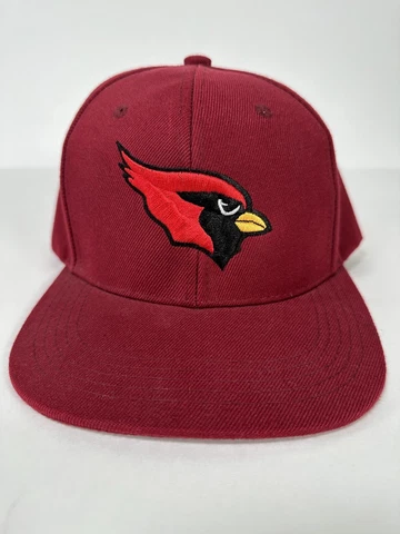Arizona Cardinals Baseball Hat Snap Back. Red, Embroidered Cover