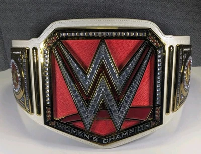 WWE RAW Women's Championship Replica Title Belt Adult Size 2017 Jakks - Image 1 of 4