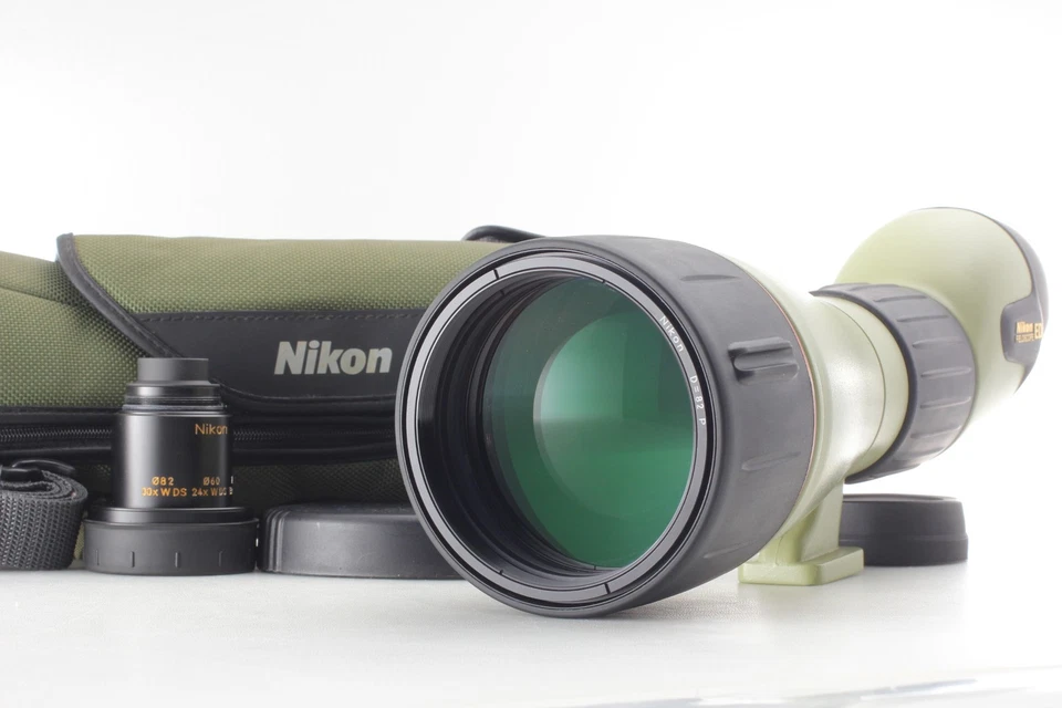 [Top MINT w/ Case] Nikon Field Scope ED 82 WATERPROOF w/ 30x WDS Eyepiece JAPAN - Image 1 of 4