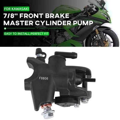 Главный цилиндрический насос переднего тормоза 22 мм для KAWASAKI NINJA 1000SX ZX6R ZX10R ZX14R - Изображение 1 из 4
