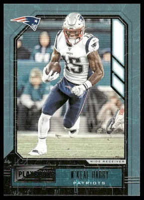 2020 Panini Playbook #41 N'Keal Harry New England Patriots - Image 1 of 2
