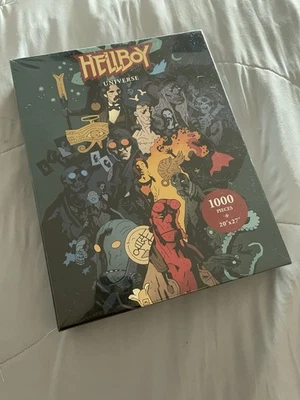 Hellboy Universe 1000 件拼图/全新收缩包装 — 第 1/2 张图片