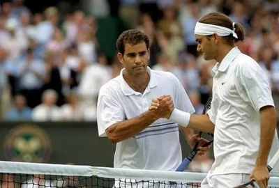● RARO POLO TENIS PETE SAMPRAS WIMBLEDON 2001 NIKE TALLA HOMBRE ADULTO XL ● Foto 1 de 4