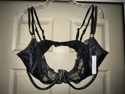 Sujetador Balcón Lounge Viva Talla US 38I Negro Nuevo con Etiqueta Foto 1 de 4