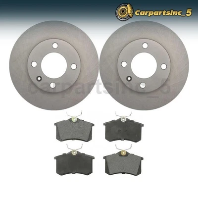 Rotor de freno Pastilla de freno trasero 3x para Volkswagen Quantum 2.2L 1986 1987 1988 Foto 1 de 4