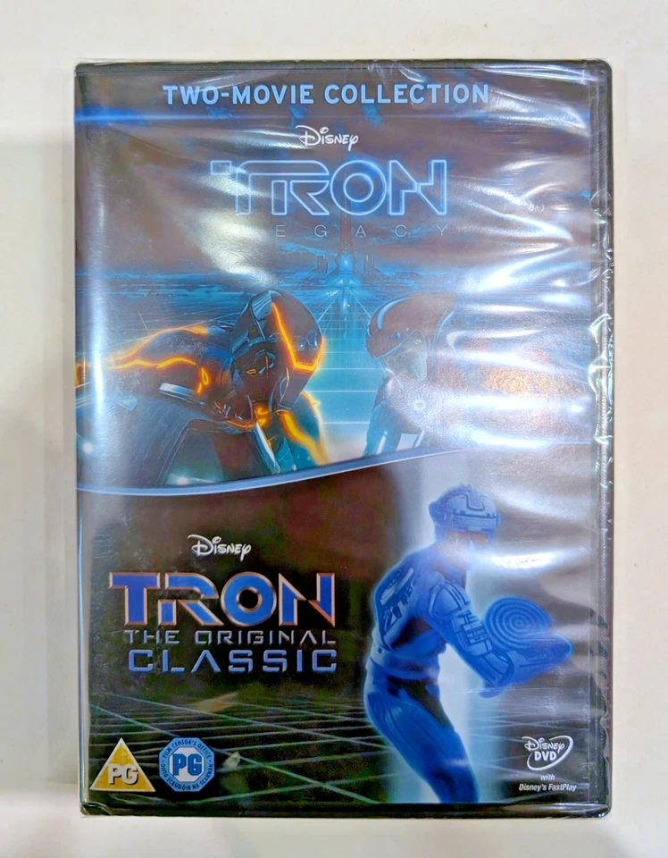 TRON / TRON LEGACY 2 MOVIE PACK       BRAND NEW SEALED GENUINE UK DVD - Image 1 of 2