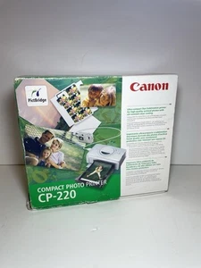 Impresora fotográfica compacta Canon CP-220 CD1008 - CIB completa - Imagen 1 de 24