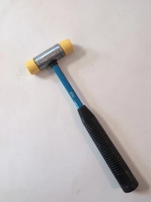 MARTILLO FACIAL SUAVE [WILLIAMS HSF-105-A] 2 PUNTAS AMARILLAS NUPLA INCLUIDAS EE. UU. NOS Foto 1 de 4