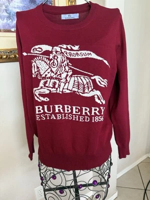 Suéter Burberry para mujer talla M Foto 1 de 4