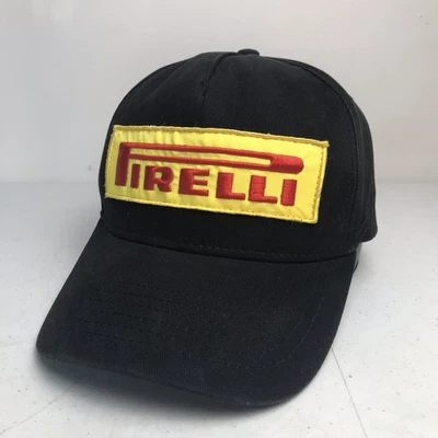 Parche de gorra de béisbol Pirelli 100 % algodón OS negro Foto 1 de 4