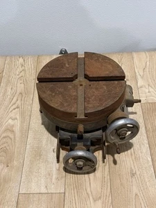 Vintage Palmgren 8 Zoll Rundschalttisch bewegt sich aber steif - Bild 1 von 5