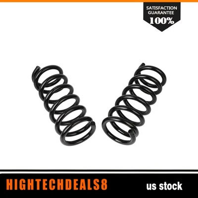 Muelles helicoidales delanteros para Chevrolet Corvette 1963-1982 de alta resistencia 2 piezas izquierda y derecha Foto 1 de 4