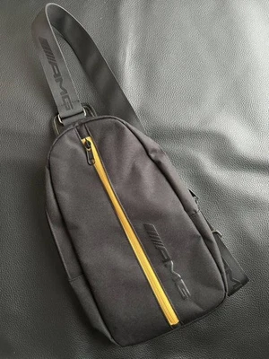 [Unused] Mercedes-Benz AMG Original Body Bag Cross Body Bag Shoulder Bag Black - Image 1 of 4