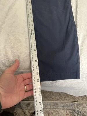 Pantalones LL Bean Traverse para Hombres 34x29 Azul Oscuro con Cinturón Exterior Senderismo 503662 Foto 1 de 4