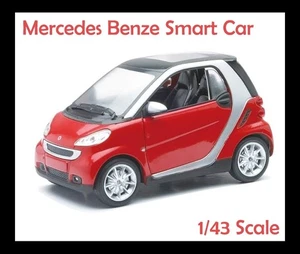 MERCEDES SMART FORTWO FOR TWO 1/43 SCALE DIECAST CAR NEW RAY MINT NEW IN BOX USA - Picture 1 of 4