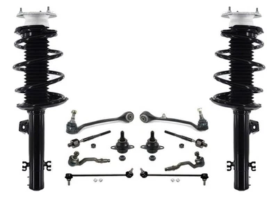 Coil Spring Struts Lower Control Ball Joints for BMW X3 2004 2005 2006 2007 - Imagem 1 de 4