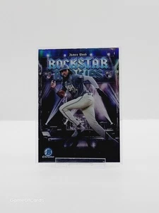 2025 Bowman JAMES WOOD RC Rookie Card - Rockstar Rookies Insert 🔥 - Picture 1 of 2