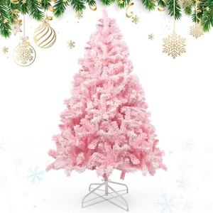 Uten Árbol de Navidad artificial de PVC, rosa, 150, 180 o 210 cm - Imagen 1 de 20