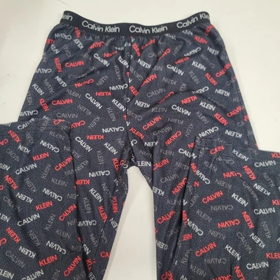 Pantalones de pijama para niños Calvin Klein ropa de dormir estampado de logotipo por todas partes Foto 1 de 3