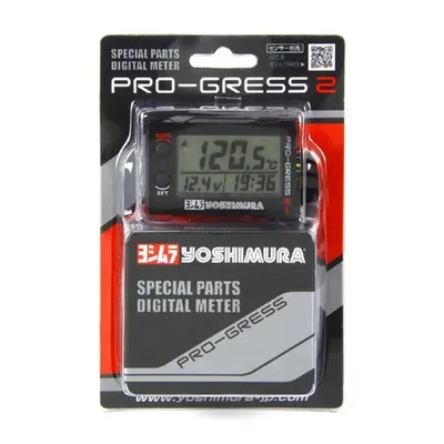 YOSHIMURA PRO-GRESS2 Multi Digital Gauge (Part No. 419-P02-0100) From Japan - Image 1 of 4