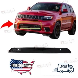 PARA JEEP GRAND CHEROKEE 2017-2021 PARACHOQUES DELANTERO APLIQUE FASCIA NEGRO 6JW97DX8AB - Imagen 1 de 3