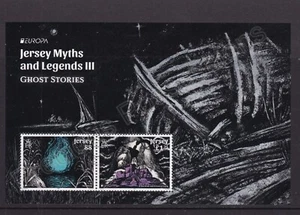 SG ???? JERSEY USED CTO STAMP SHEET 2022 MYTHS & LEGENDS - Picture 1 of 1