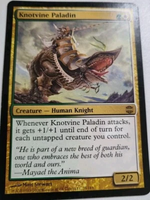 MTG Knotvine Paladin Alara Reborn Rare 71/149 NM - Image 1 of 2