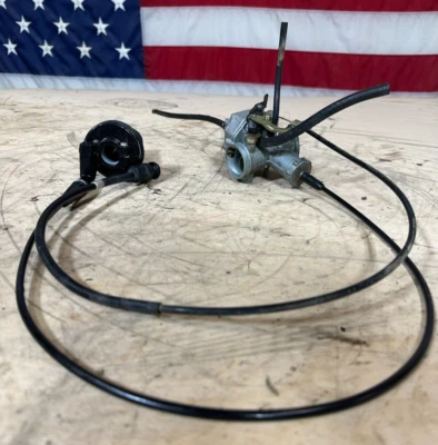 Honda XL185S 1981 KEI HIN carburador acelerador y estrangulador KEIHIN carburador Foto 1 de 4