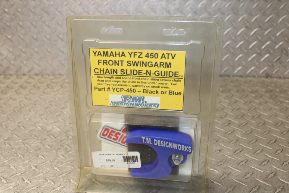 Yamaha YFZ450 / YFZ 450 TM Design Works Chain Guide YCP-450-BU - Image 1 of 4
