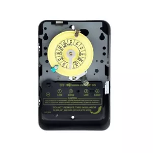 Intermatic T103 | DPST 120V | Mechanische Zeitschaltuhr Innen 24HR Betrieb 21106 - Bild 1 von 2