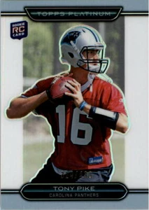  2010 Topps Platinum Rookie White Refractors #11 Tony Pike 058/499 - Picture 1 of 1