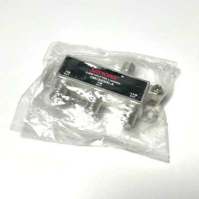 NEW 3:1 Antronix 3-way Splitter CMC2003HC-A coax Cable TV Internet Satellite - Image 1 of 4