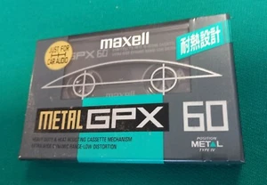MAXELL METAL GPX 60 kaseta magnetofonowa - Zdjęcie 1 z 4