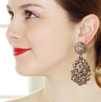 Pendientes colgantes dobles Kate Spade "Pick a Pearl" racimo araña y gris lote 2 Foto 1 de 4