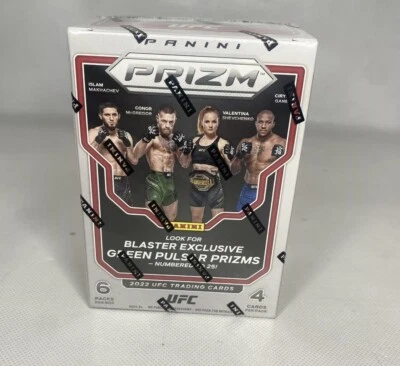 2022 Panini Prizm UFC Trading Cards - Factory Sealed Blaster Box Ships Fast - Image 1 of 4