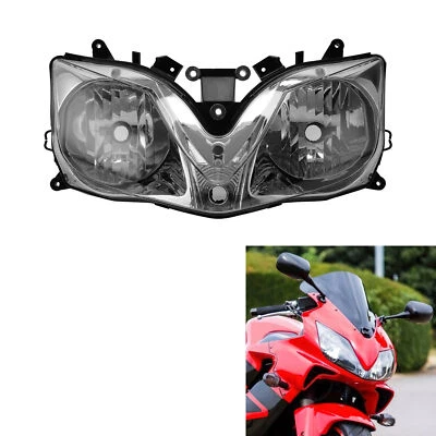 Conjunto de faros delanteros aptos para Honda CBR600F4i 2001-2007 2005 2006 Foto 1 de 4