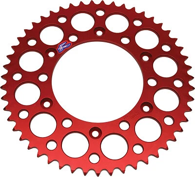Roda dentada traseira Renthal Honda CR125R/CR250R/CRF250R/CRF450R/CR500 84-24 vermelha 53 T - Imagem 1 de 1