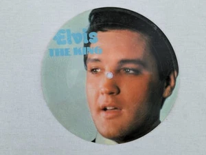 Elvis Forever King Creole 7'' Picture Flexi-Disc Vinyl Record NCB Denmark - Imagen 1 de 3